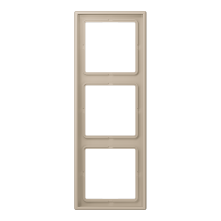 Рамка Jung Les Couleurs Le Corbusier Ombre naturelle claire 3 поста LC98332142
