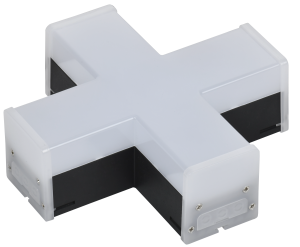 LIGHTING Светильник светодиодный X-образный 1010 12Вт 4000К 180х180х58мм черный IEK LT-LDCK-X-1010-12-40-K02  фото | Capital Power - инженерные системы