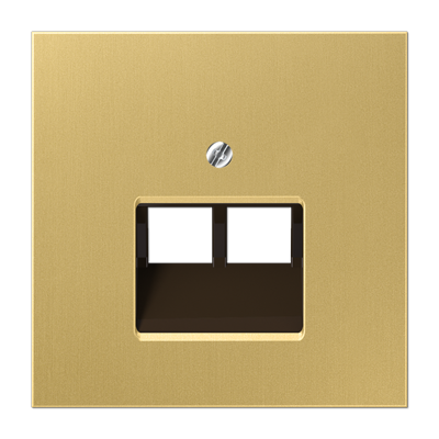 Накладка Jung LS серия Классик на двойные UAE-розетки ME2969-2UAC ME2969-2UAC  фото | Capital Power - инженерные системы
