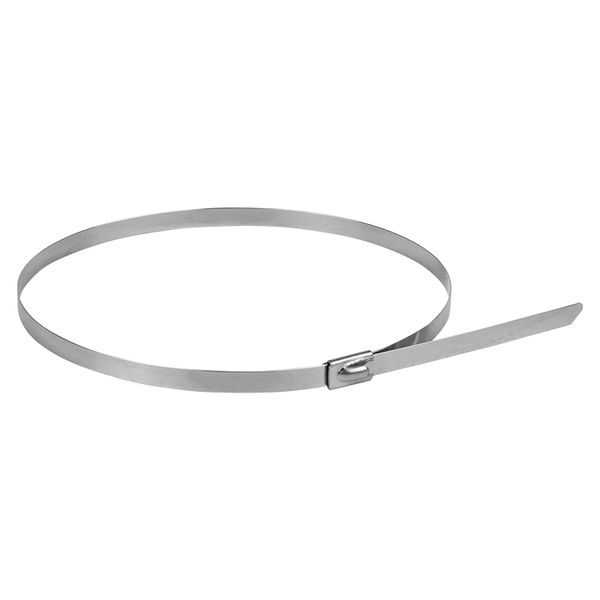 Хомут AISI 304 из нержавеющей стали, 7,9x360 (10 шт,) FlexLock PROxima PLC-FL-TSS-304-7.9X360-R  фото | Capital Power - инженерные системы