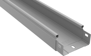 ESCA Лоток неперфорированный 50х100х3000 RAL 9016 IEK CLNK10-050-100-3  фото | Capital Power - инженерные системы
