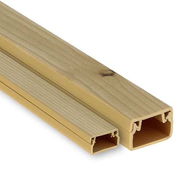 Канал кабельный (25х16) (40 м) светлое дерево EKF-Plast KK-25-16W  фото | Capital Power - инженерные системы